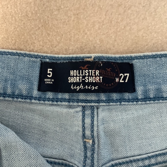 hollister jean short-short high-rise, size W27 (size 5) - Picture 3 of 3